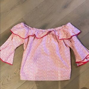 Off the shoulder Zara top